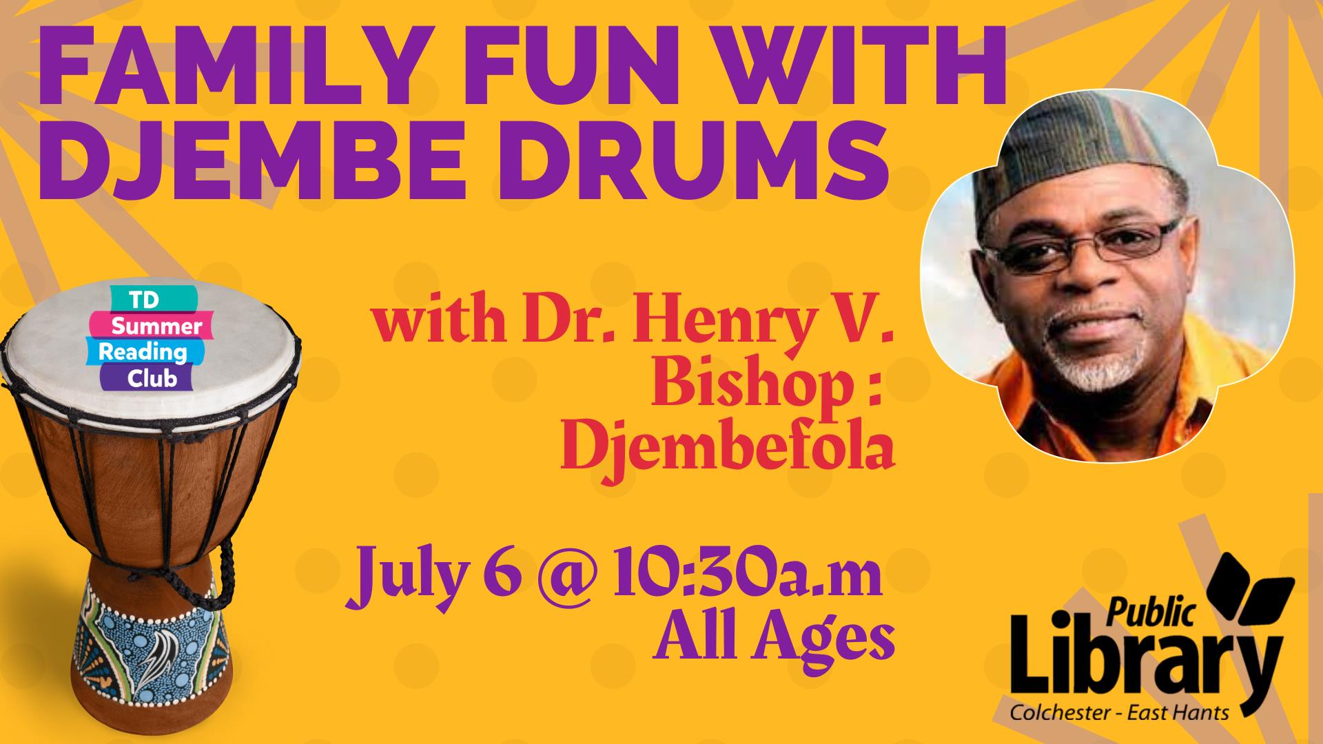 Family Fun with Djembe Drums